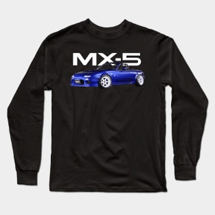 nA LAGUNA BLUE roaster miata mx-5 jdm te37 drift cars Long Sleeve T-Shirt